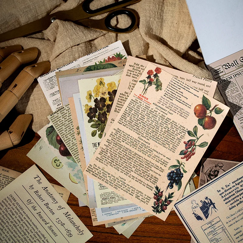 Материал для скрапбукинга 60 шт. 12 вариантов дизайна | Канцтовары офиса и дома