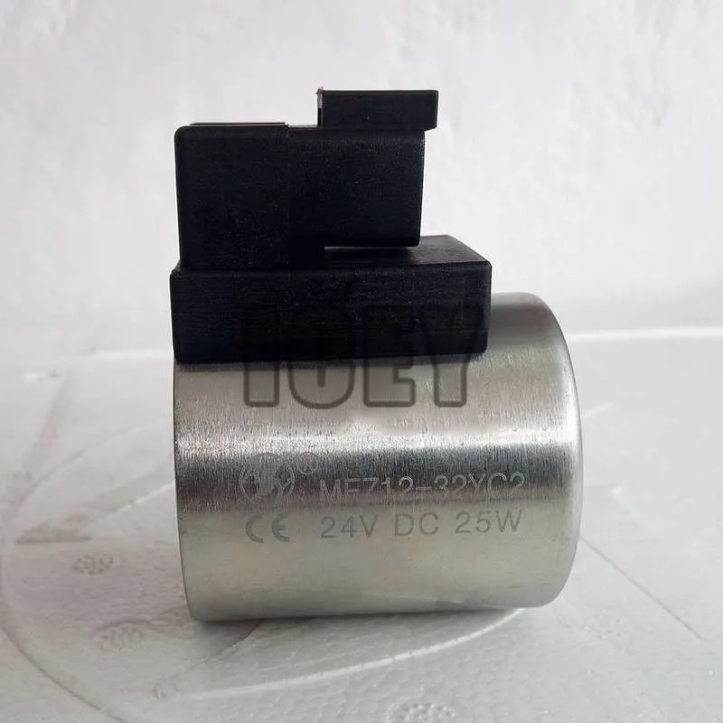 MFZ12 32YC2 24V 12V DC 25W Водонепроницаемый гидравлический клапан электромагнитная