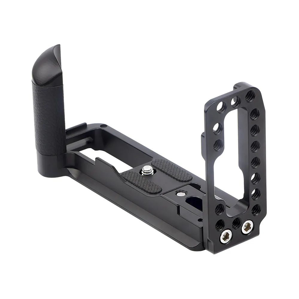 

Camera L Bracket Mount Hand Grip for Fujifilm Fuji X100V /X100F Camera Metal Skidproof Quick Release Mount L Plate Accessories