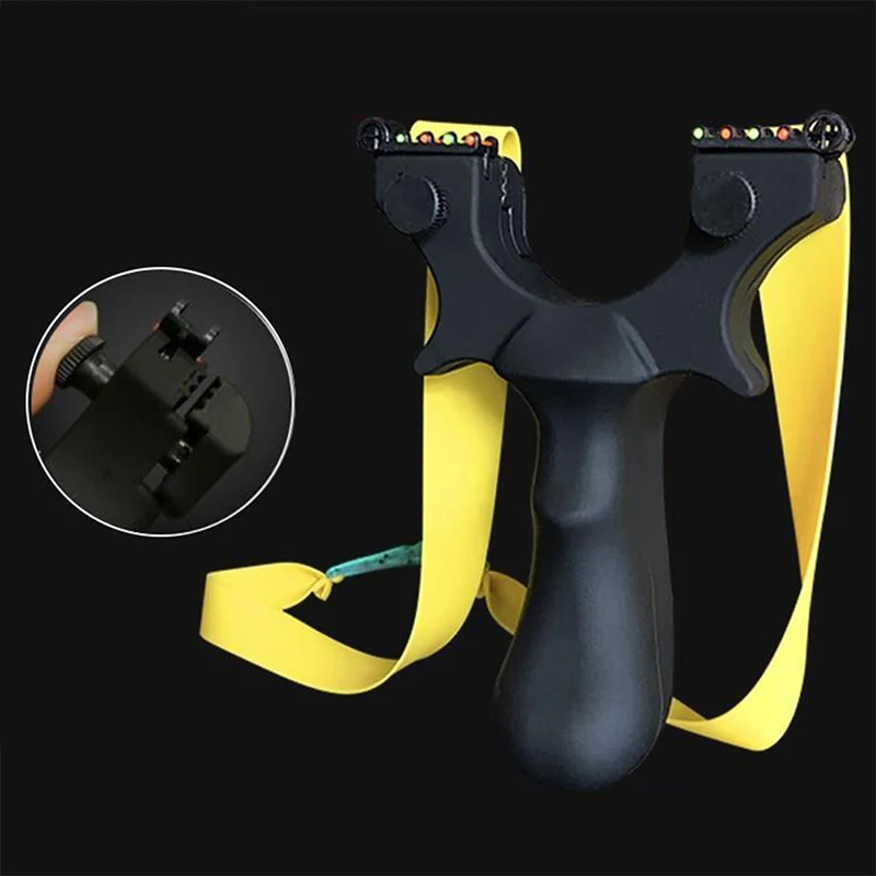 1 шт. охота на открытом воздухе Прицельная Рогатка-катапульта с резиновой лентой