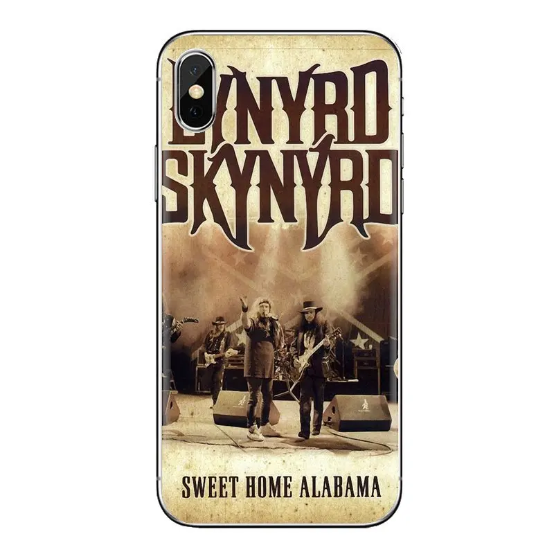 Для iPod Touch Apple iPhone 4 4s 5 5S SE 5C 6 6S 7 8 X XR XS Plus MAX прозрачный мягкий чехол Чехлы Lynyrd Skynyrd US