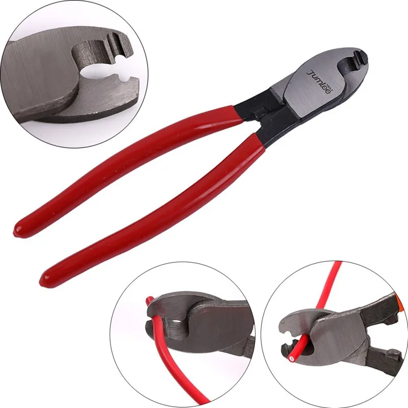 

8 inch Professiona Cable Cutter Cable wire cutting Nipper Hand-Tool High-Carbon-Steel CR-V Side Cutting Pliers