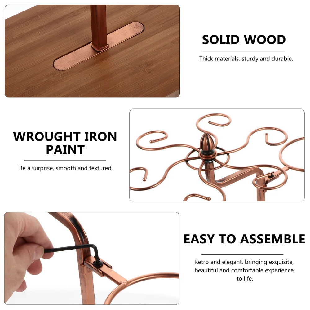 

1Pc Kitchen Glass Rack Glass Holder Goblet Storage Rack Party Supply