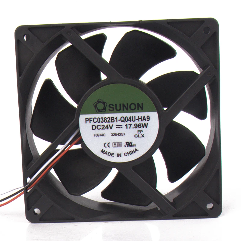 

Original Built Quasi-PFC0382B1-Q04U-HA9 12038 24V 17.96 Inverter PC Case Gamer Cabinet Cpu Cooler Thermal Paste Cooling Fan