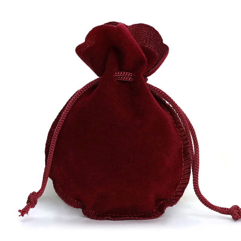10PCS Calabash Gourd Velvet Jewelry Bags Gift Packaging Drawstring Pouches For Engagement Party Wedding DIY Accessories | Украшения и