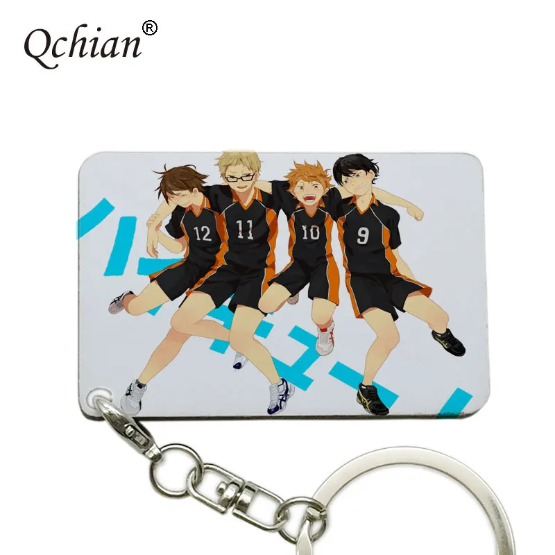 Аниме Haikyuu брелок для ключей влюбленных в волейбол борьба за славу мужской |