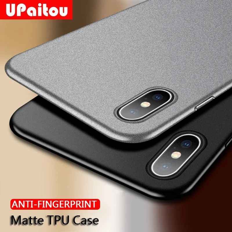 UPaitou обновленный матовый чехол из ТПУ для iPhone 11 Pro XS Max X XR 7 8 6 6S Plus 5 5S SE