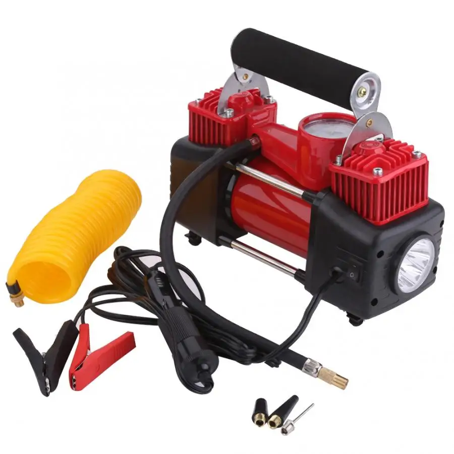 2 цилиндра компрессора воздуха 12V 150PSI насос подкачки шин для автомобилей Ван
