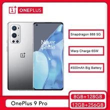 Global ROM OnePlus 9 Pro 5G Smartphone Snapdragon 888 120Hz Fluid Display 2.0 Hasselblad 50MP Ultra-Wide Oneplus 9pro Phone Used