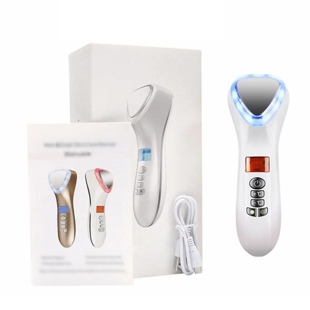 

Face Skin Lifting Hot Cold Face Skin Care Massager Vibration Massager Anti-Wrinkle Face Care Machine For Anti-Aging Shrink Pores