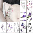 Водонепроницаемая Временная тату-наклейка, ювелирное изделие, милый воздушный шар, флэш-тату, цветок, на запястье, поддельные тату для тела, для женщин и мужчин