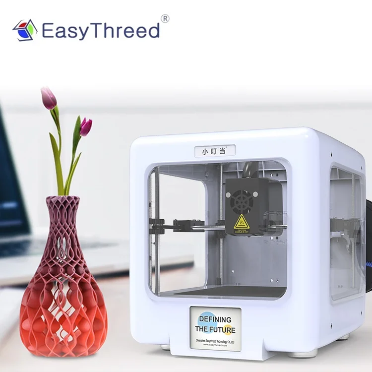 Водонепроницаемый портативный мини принтер 3D с белым экраном сделай сам одним