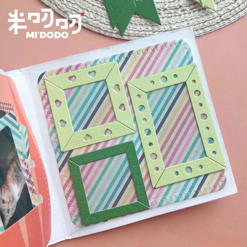 Металлическая фоторамка режущие штампы 2020 для скрапбукинга сделай сам