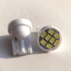 1000 шт., оптовая продажа, белые Автомобильные светодиодные лампы T10 1206 3020 8SMD w5w 194 168 192 клиновидные 8 светодиосветодиодный s SMD