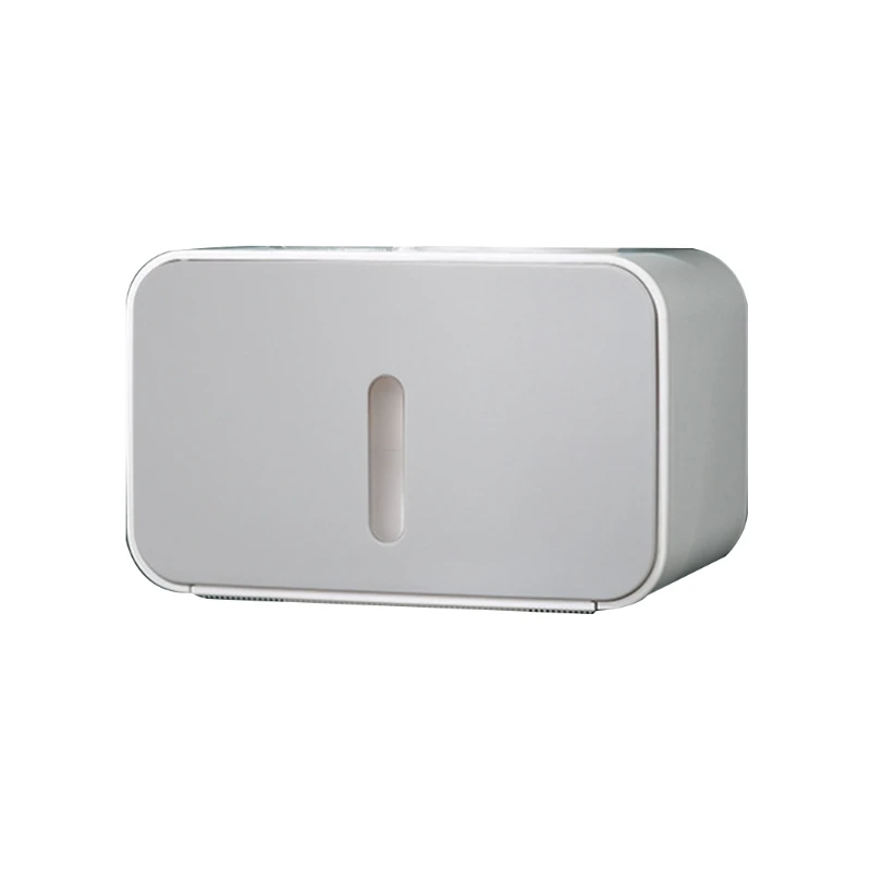 

Roll Paper Storage Box Wall Mounted Toilet Tissue Shelf Holder Waterproof Bathroom Tray