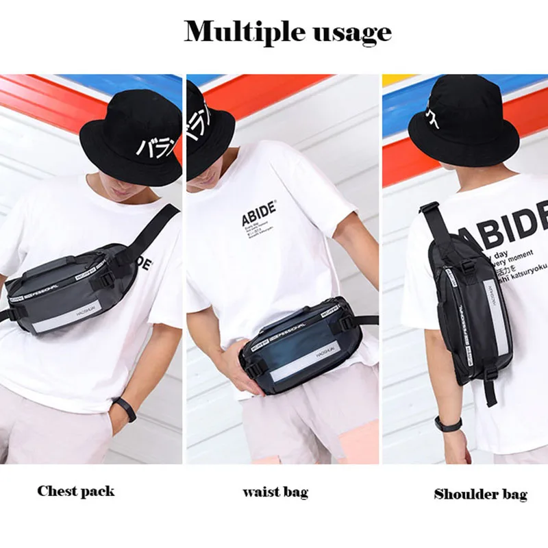 Водонепроницаемые уличные забавные сумки через плечо Женская поясная сумка