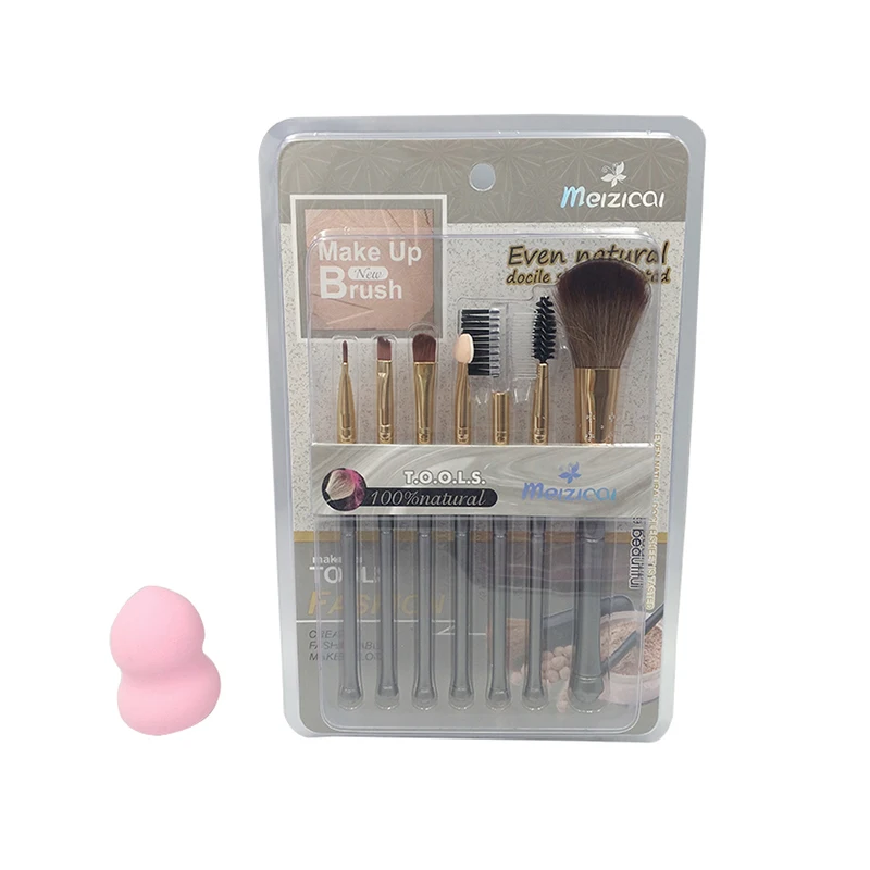 Набор профессиональных кистей для макияжа набор инструментов растушевки теней