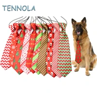 hot sale 30pcs pet dog bow tie necktie holiday party christmas adjustable dog bandana large ties dog pet grooming product