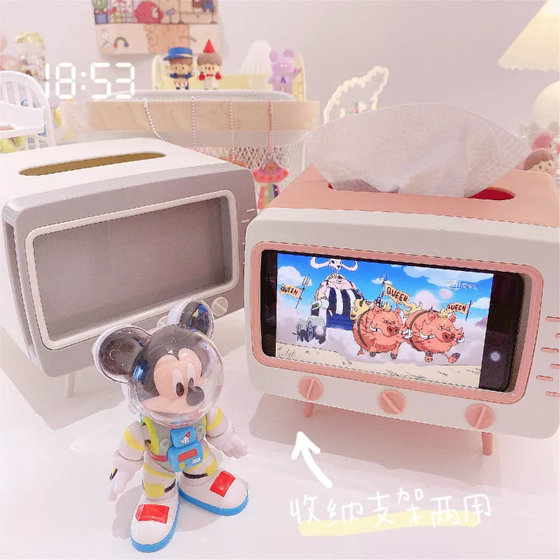 2020 креативная коробка для салфеток под телевизор дозатор держателя бумаги