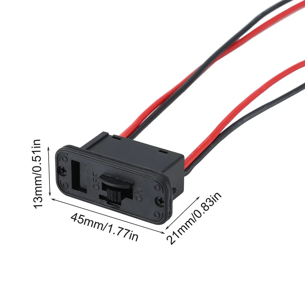 

Heavy Duty High Current Battery Harness XT60 Plug to JR Connector On/Off Power Switch Car Model Set for RC Car Boat