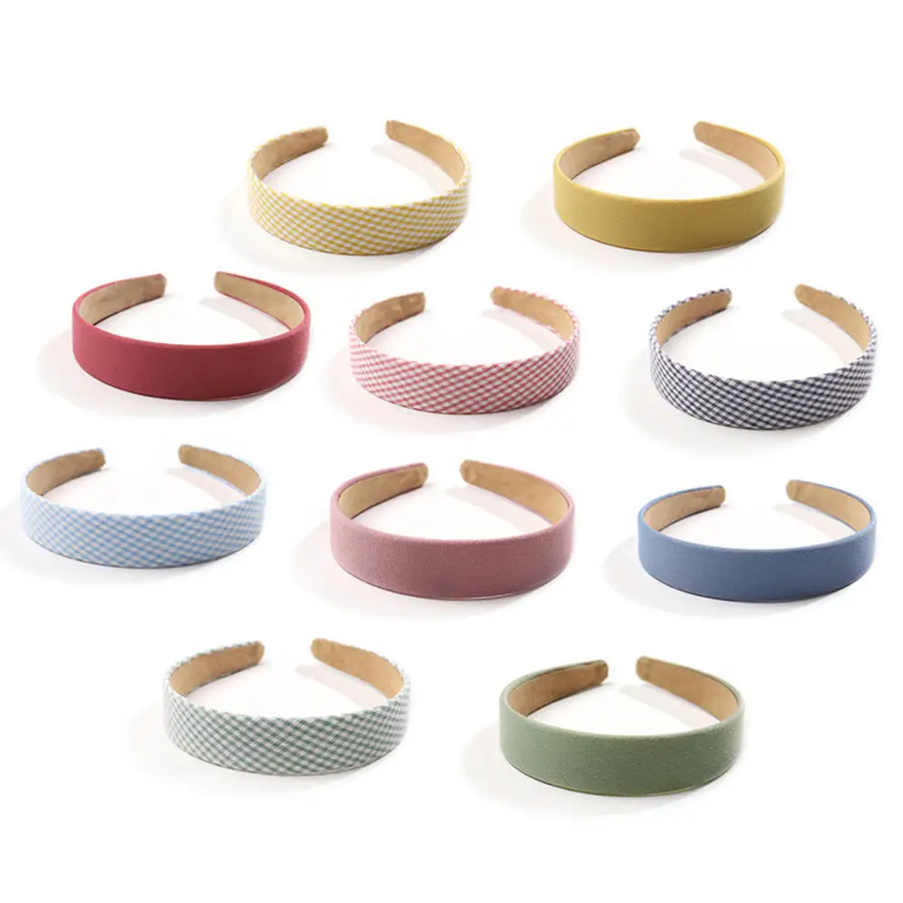 Повязка на голову женская широкая винтажная розовая 1 шт. |