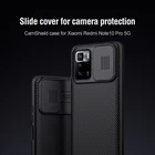 Redmi Note 10 Pro 5G чехол NILLKIN CamShield крышка ползунка для камеры защитный чехол для телефона для Xiaomi Redmi Примечание 10 Pro 5G