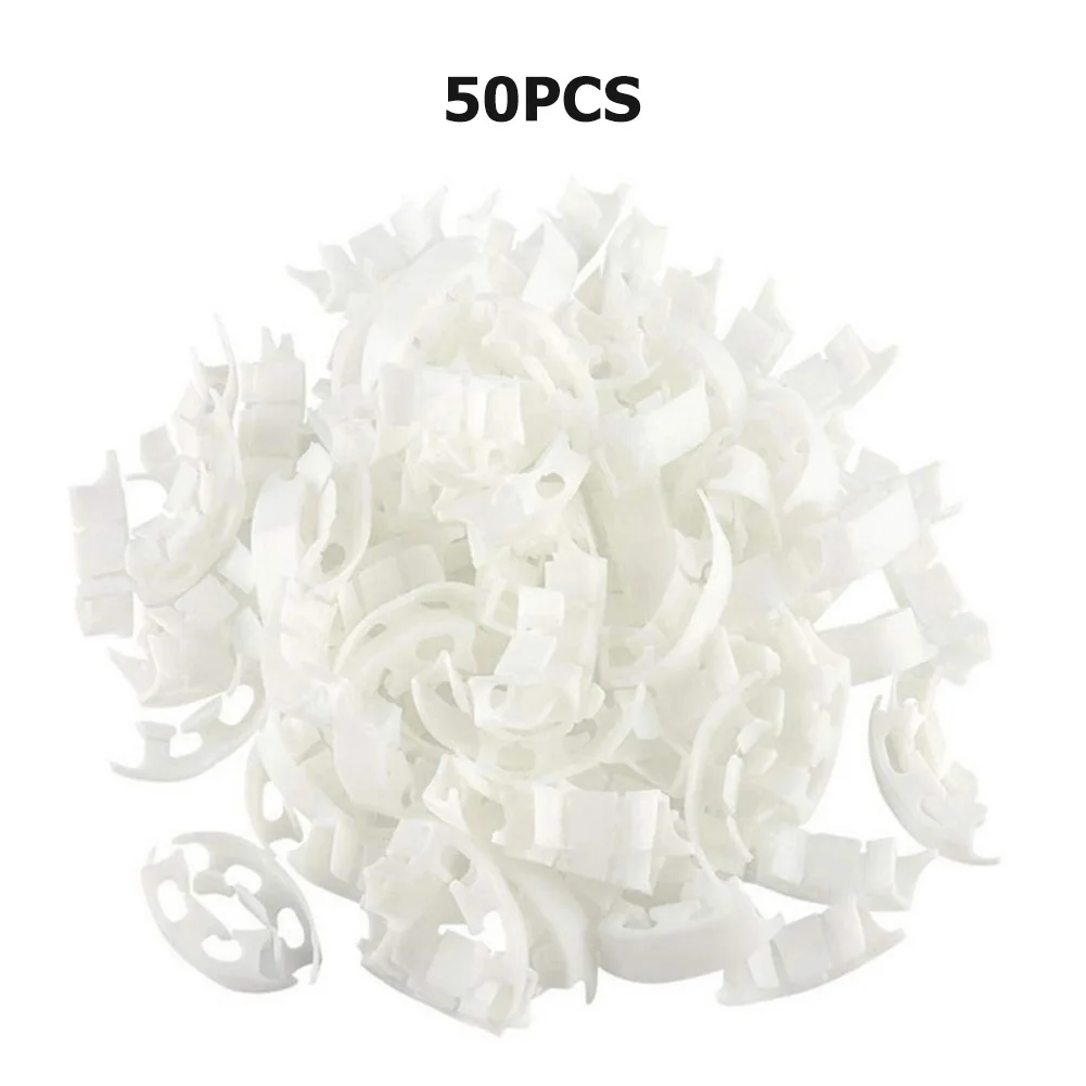 Подвязки для растений зажимы подвязки томатов фиксации в саду саженцев 50 шт. | Дом