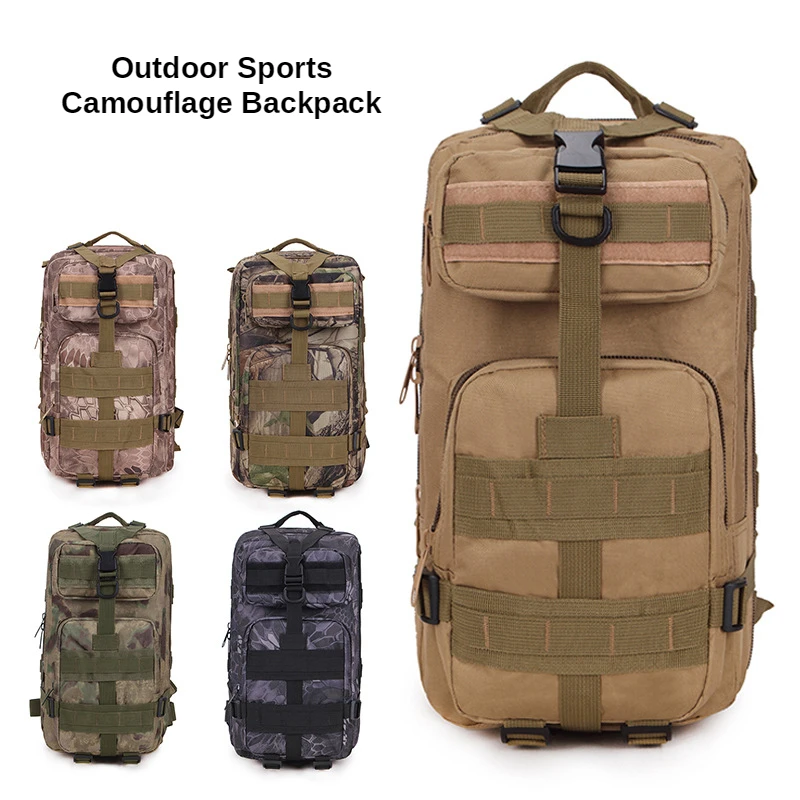 

Outdoor Sports Camouflage Backpack Tactical Backpack for Hiking and Hiking