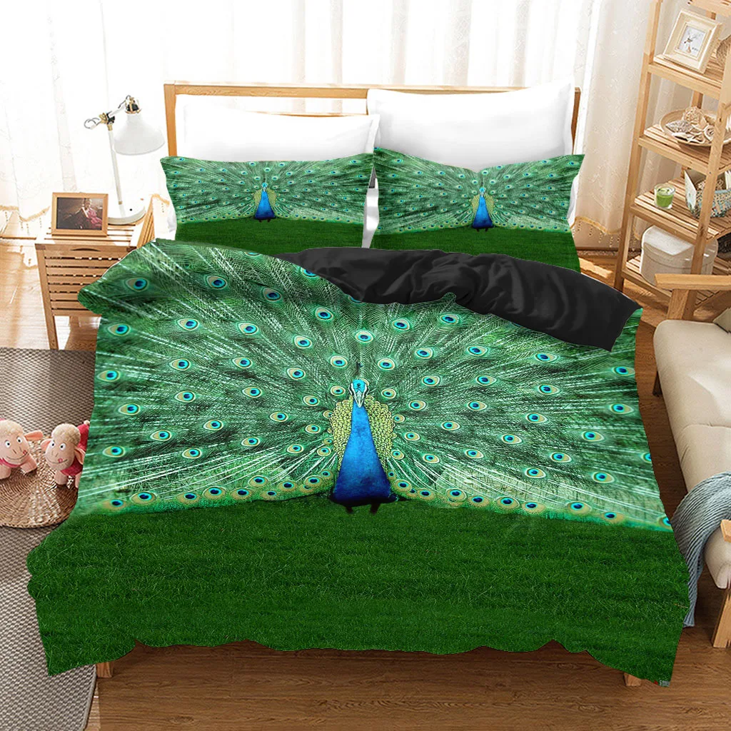 

3D Galaxy Duvet Cover Set Universe Outer Space Themed Single Double Twin/Queen 2/3pcs Kids Adults Bedding Sets