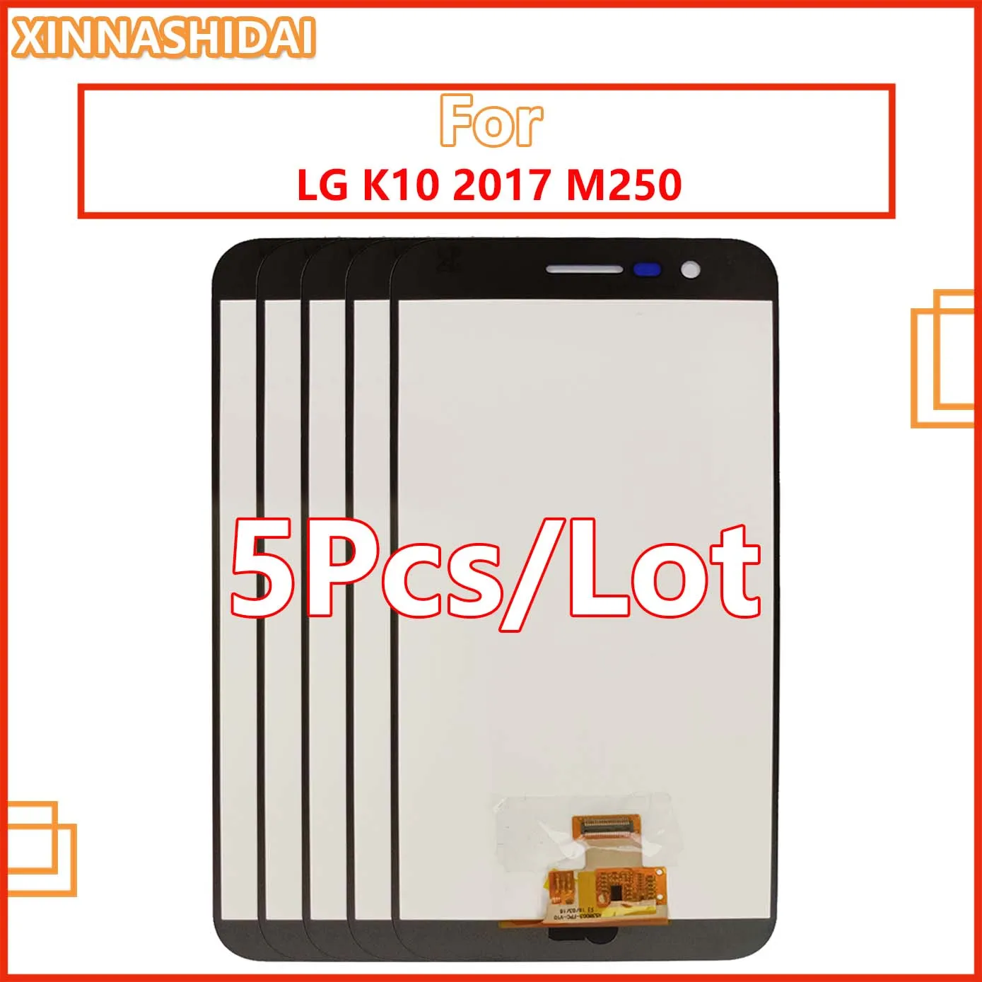 5 шт. ЖК-дисплей для LG K10 100% M250 M250N M250E | Мобильные телефоны и аксессуары