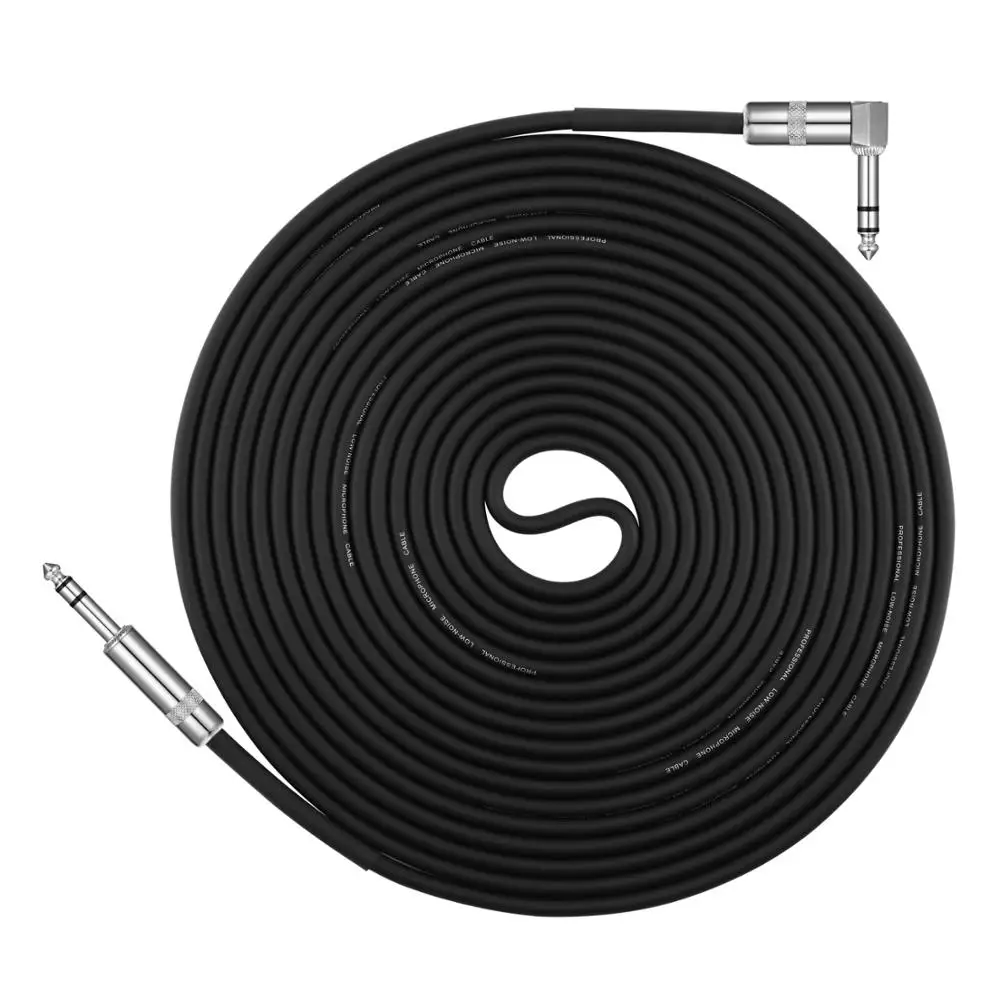 Donner кабель для электрогитары инструмент TRS сбалансированный 25 футов 7 6 м аудио