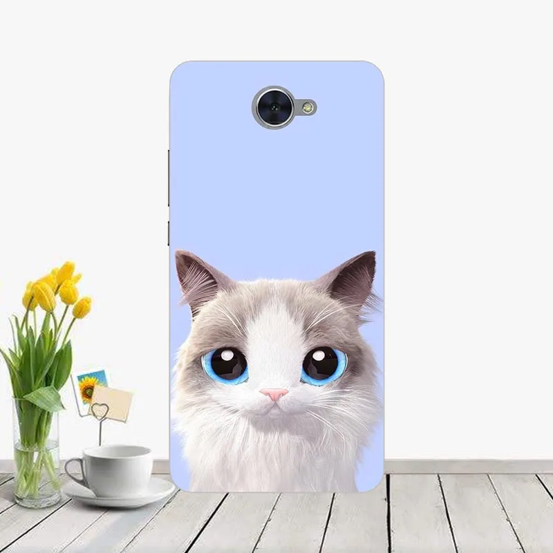 

Soft Case for Huawei Y7 TRT-LX1 TRT-LX2 TRT-LX3 TRT-L21 TRT-L01 Back Cover Silicone Fashion texture Cartoon Printing Phone Case