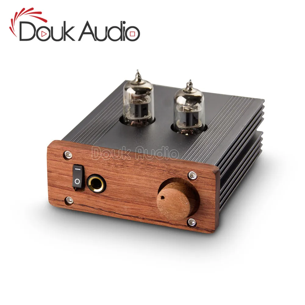Douk аудио мини Одноконтурный усилитель для наушников класса A 6J1 Hi Fi стерео