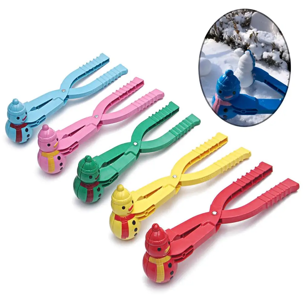

Cute Snowman Winter Outdoor Snow Ball Maker Clamp Clip Sand Mold Tool Kids Toy Snow Ball Maker Clamp Clip Sand Mold Tool Kids To