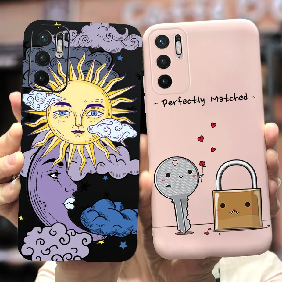 Чехол для Xiaomi Note 10 5G чехол Redmi 10T милый модный Мягкий силиконовый задней панели