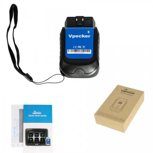 2019 VPECKER E4 Bluetooth полная система OBDII сканирующий инструмент для Android Поддержка ABS