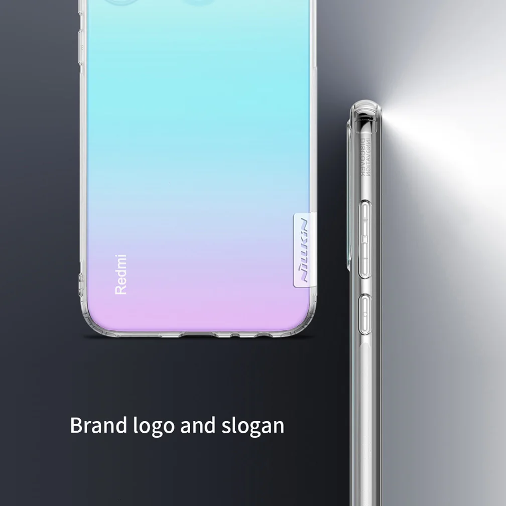 Мягкий ТПУ чехол Nillkin для Xiaomi Redmi Note 8 pro, тонкий силиконовый чехол для Xiaomi Redmi Note 8 t, чехол для глобальной версии