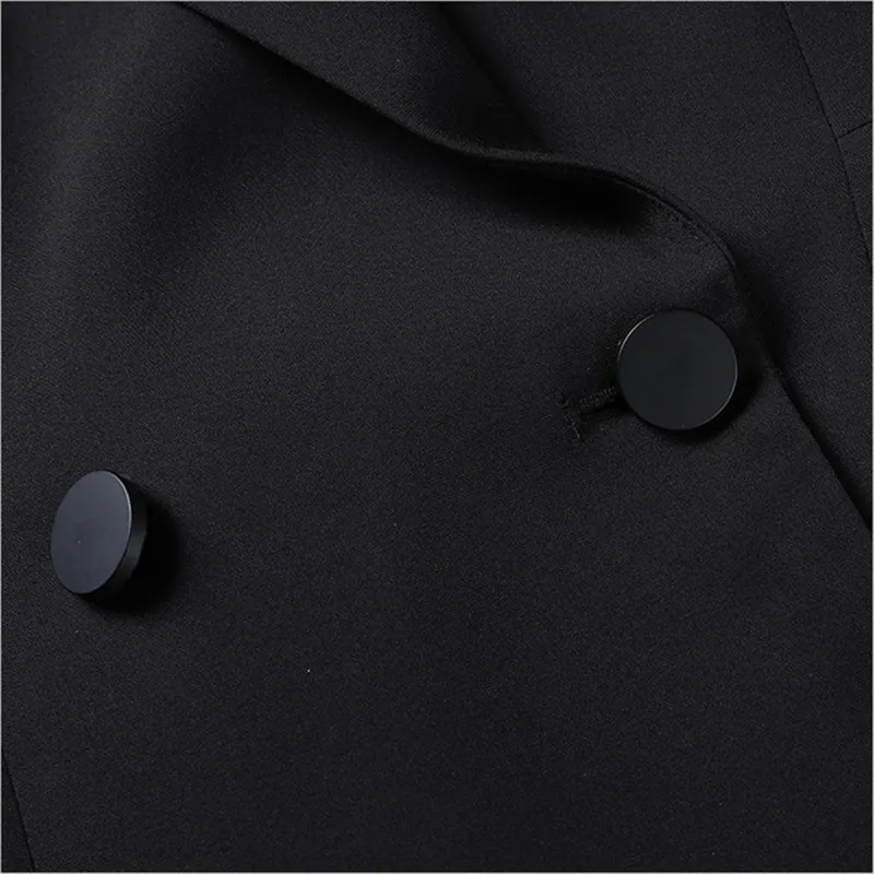 

2020 new Women's Clothing Europe fashion atmosphere Double-breasted Long Trench Coat Spring Autumn Women Blazers Blazer XA116