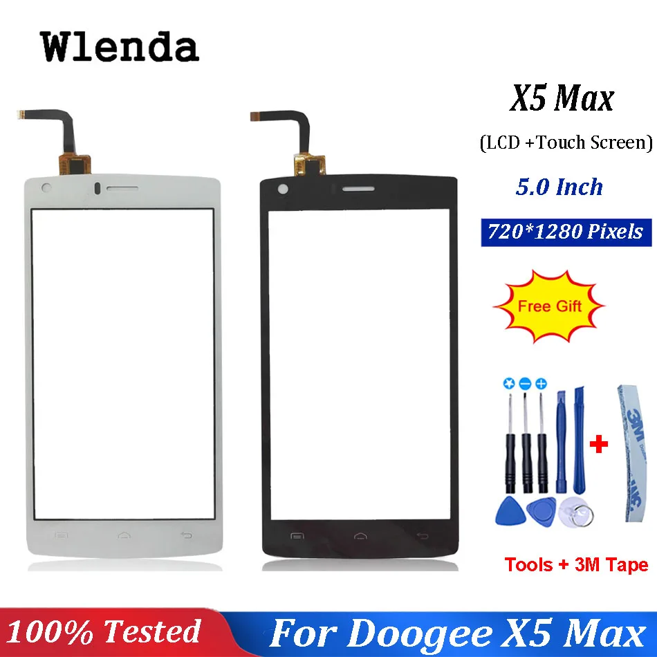 Сенсорный экран 5 0 дюйма Для Doogee X5 Max/ Max Pro дигитайзер сенсор переднее внешнее