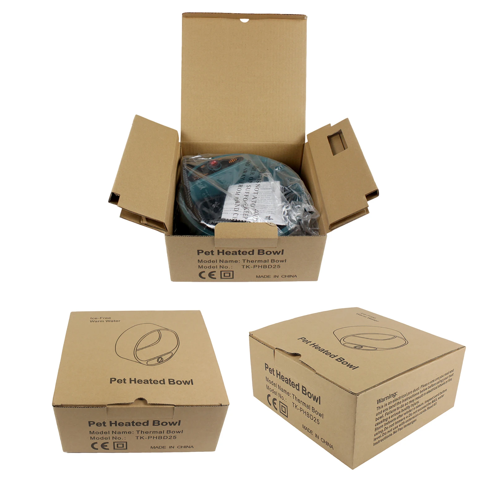 

Pet supplies Heating Bowl Dog Feeders Bowl Cat Dog Food Basin Dogs Constant Temperature Food Plate EU/US/JP plug