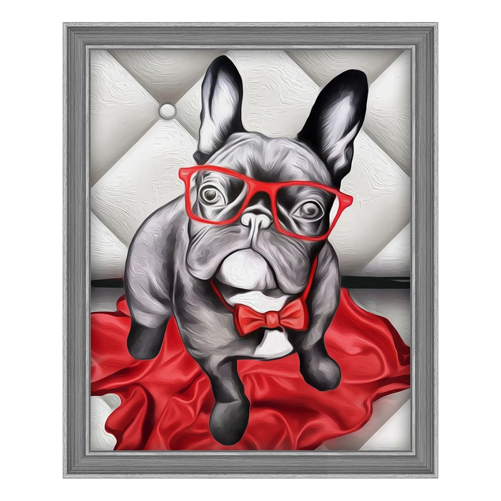 5D алмазная живопись для домашних животных картина с изображением собаки