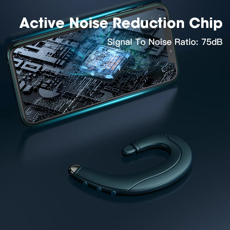 Niye наушники-вкладыши TWS с Беспроводной наушники костной проводимости Bluetooth 5 0