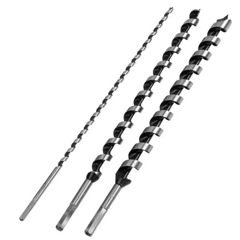 

6Pcs 230Mm Extra Long Point High-Carbon Steel Wood Drill Bit Set Woodworking Tool Set 6/8/10/12/16 / 20Mm