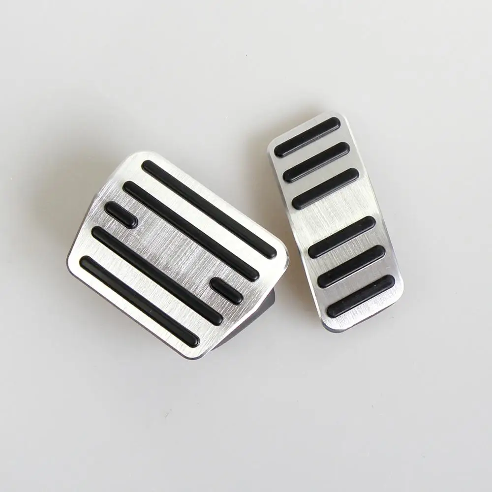 Без дрели Алюминий для педали газа автомобиля педаль акселератора тормоза