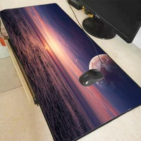 xgz cloud surface space landscape large gaming mouse pad lock edge mouse mat for laptop computer keyboard pad desk pad for dota