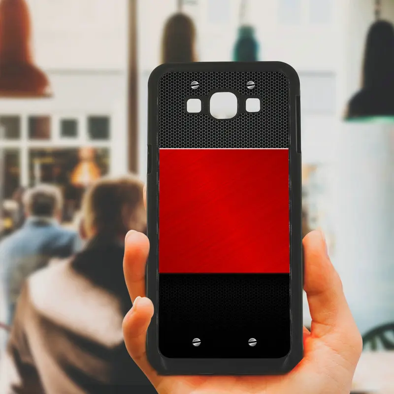 Чехол для сотового телефона металлический зернистый твердый пластиковый