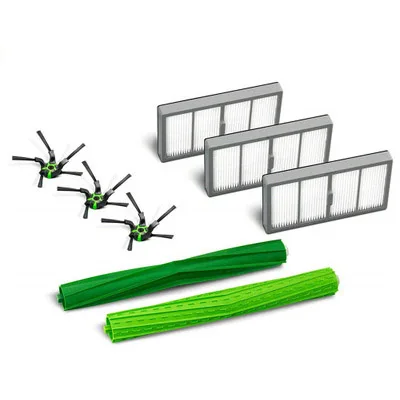 Высокое качество 1 пара основных кистей и 3 шт. Hepa фильтр боковые щетки для iRobot Roomba