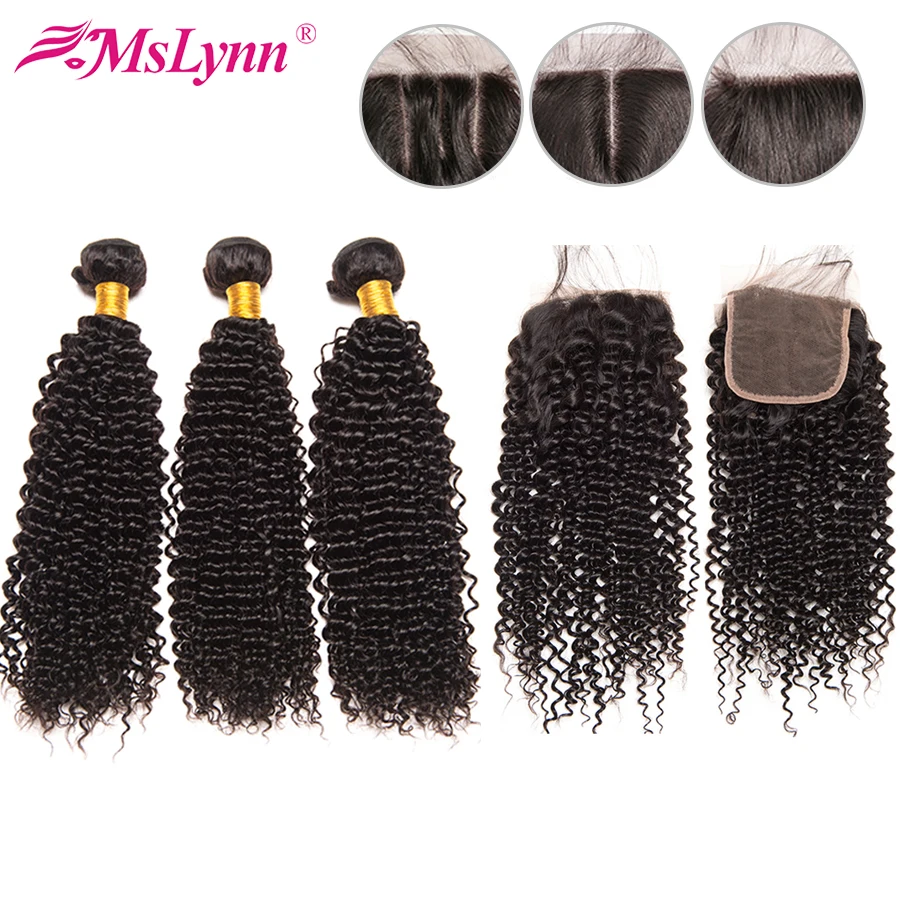 Африканские Курчавые Кудрявые волосы с закрытием индийские пряди человеческие 3