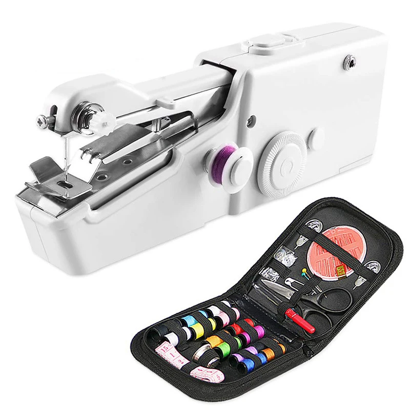 Ручная портативная швейная машина удобные инструменты для шитья подходит