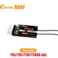 corona r6sf 2 4ghz s fhssfhss compatible 6ch micro receiver for futaba t6jt8jt10t14sg
